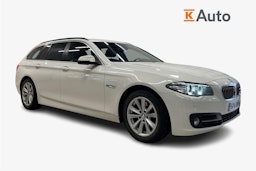 Valkoinen BMW 520 2017 kuva 1.