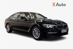 Musta BMW 520 2017 kuva 1.
