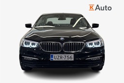 Musta BMW 520 2017 kuva 5.