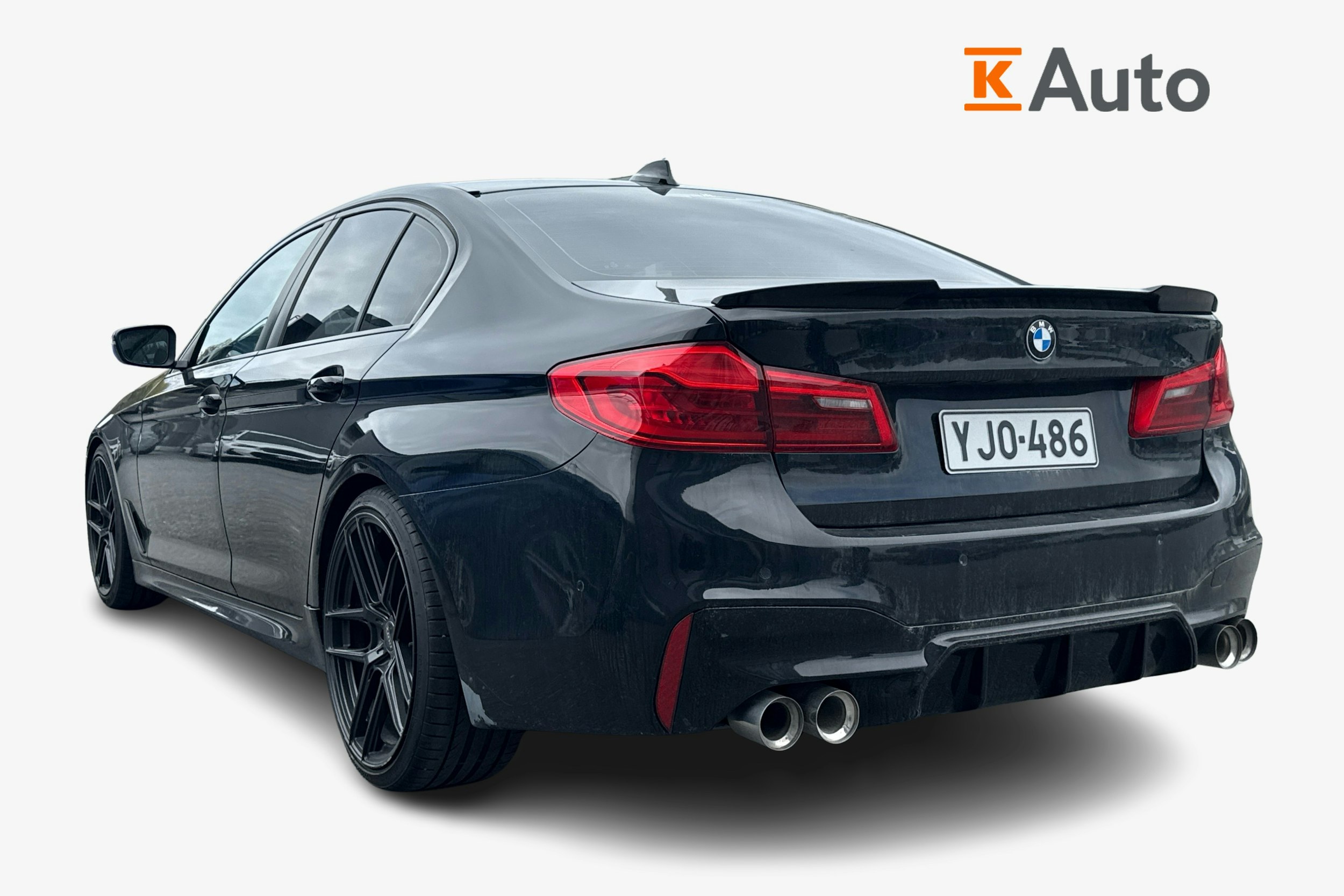 musta BMW 520 2017 kuva 2.