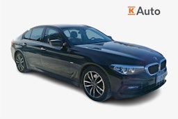 musta BMW 520 2017 kuva 1.