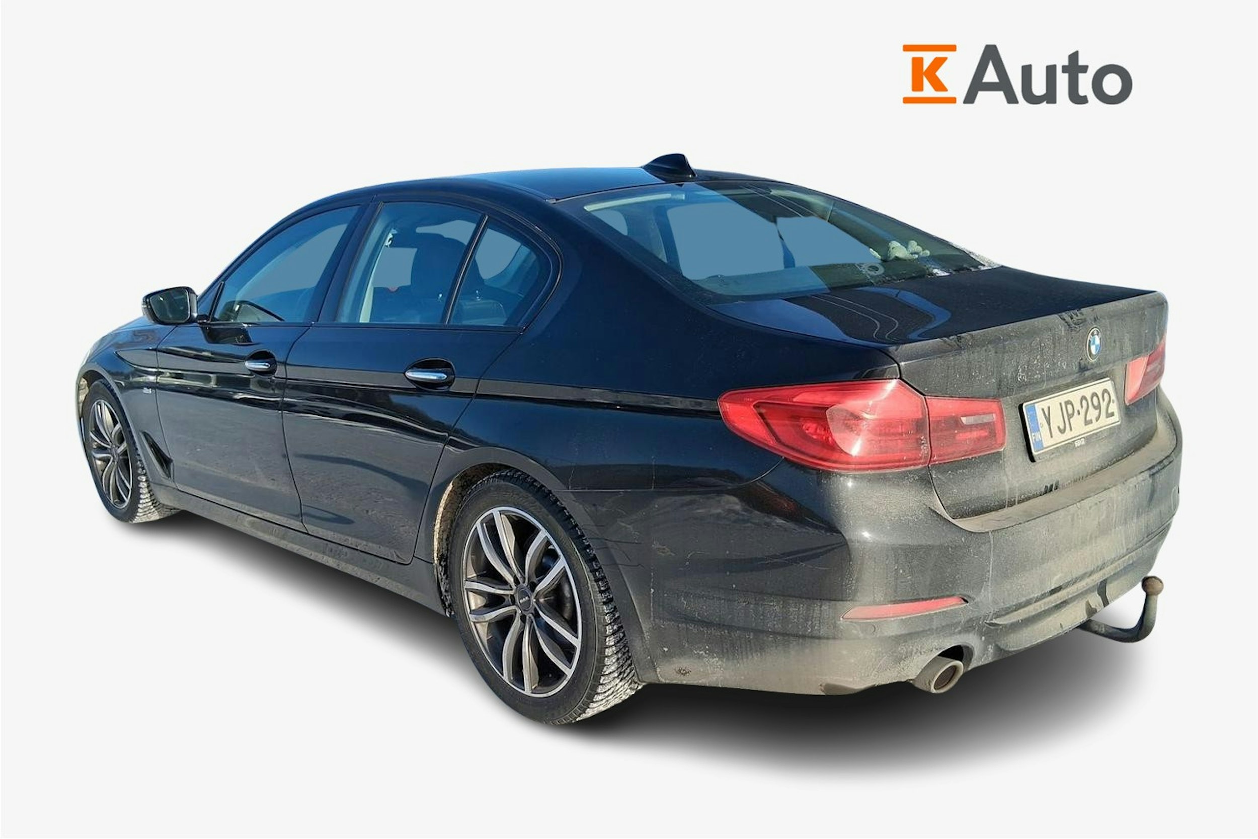 musta BMW 520 2017 kuva 2.