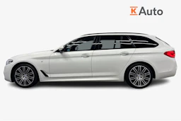 valkoinen BMW 520 2018 kuva 5.