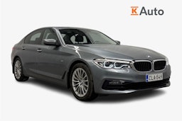 harmaa BMW 520 2018 kuva 1.