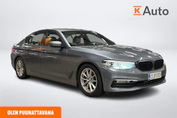 harmaa BMW 520 2018 kuva 1.