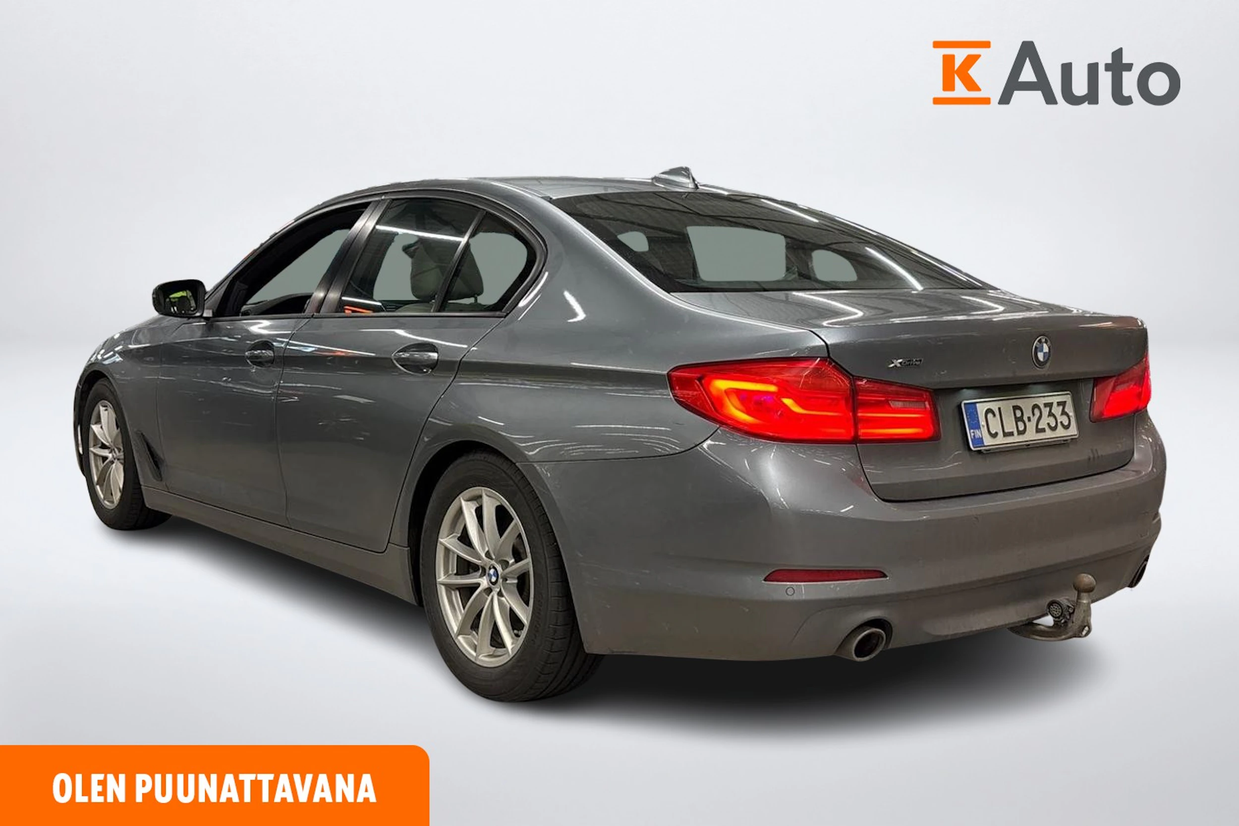 harmaa BMW 520 2018 kuva 2.