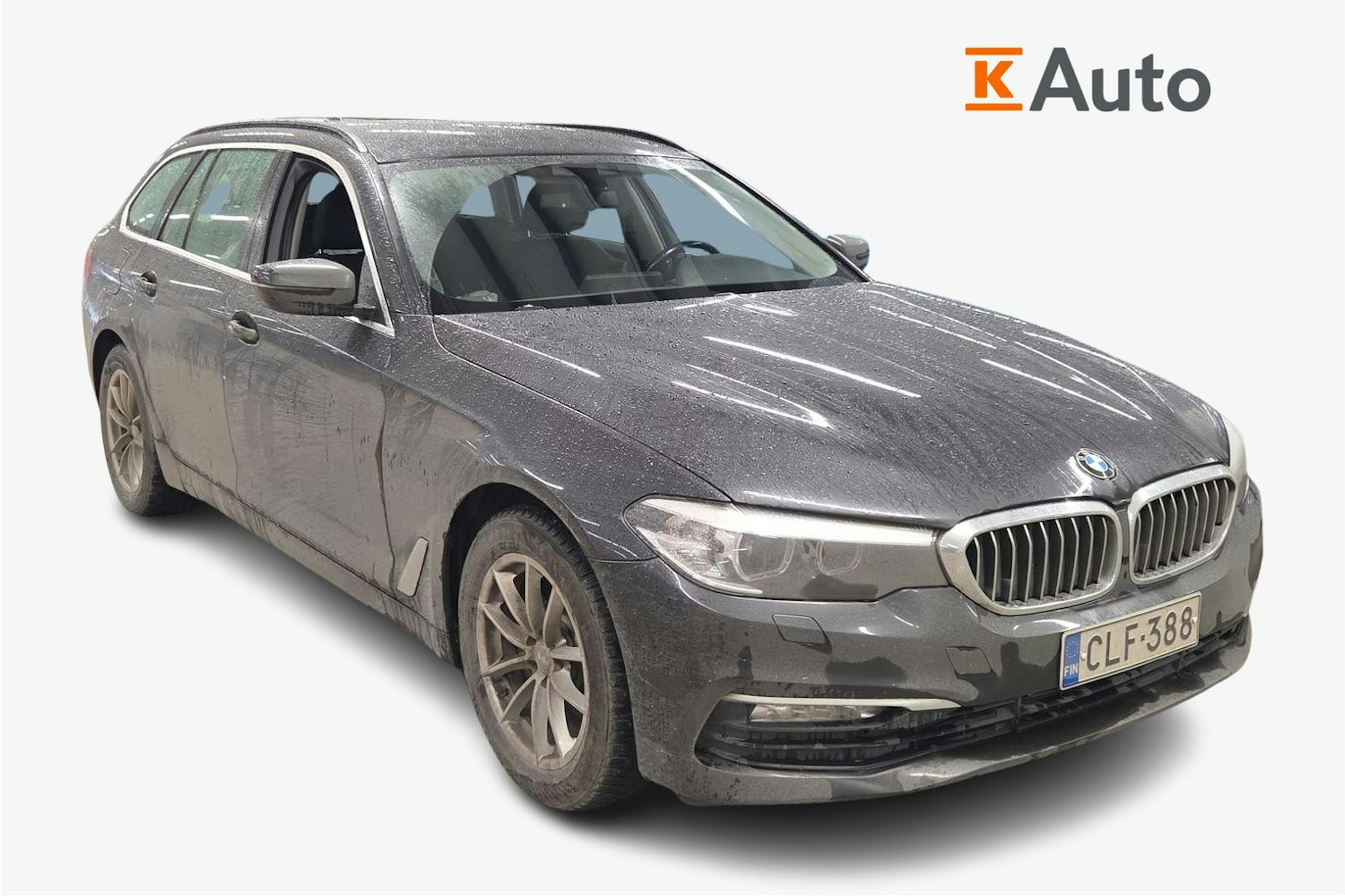 Harmaa BMW 520 2018 kuva 1.