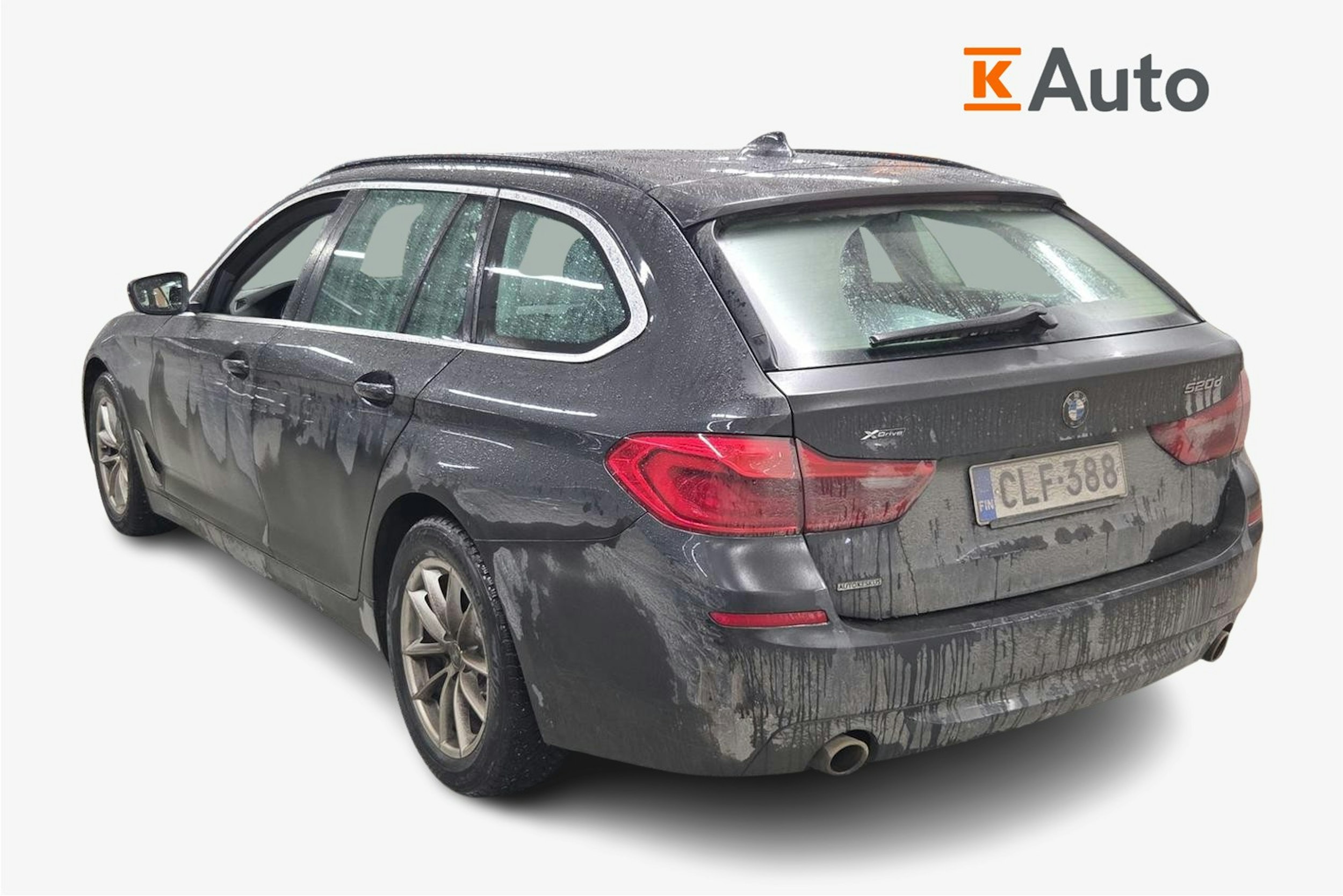 Harmaa BMW 520 2018 kuva 2.