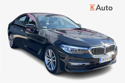 musta BMW 520 2018 kuva 1.