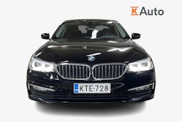 Musta BMW 520 2018 kuva 5.