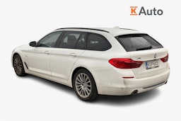 Valkoinen BMW 520 2018 kuva 2.