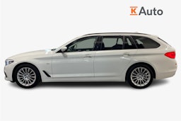 Valkoinen BMW 520 2018 kuva 6.