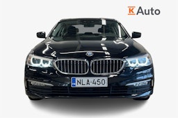 Musta BMW 520 2018 kuva 5.