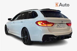 valkoinen BMW 520 2018 kuva 2.