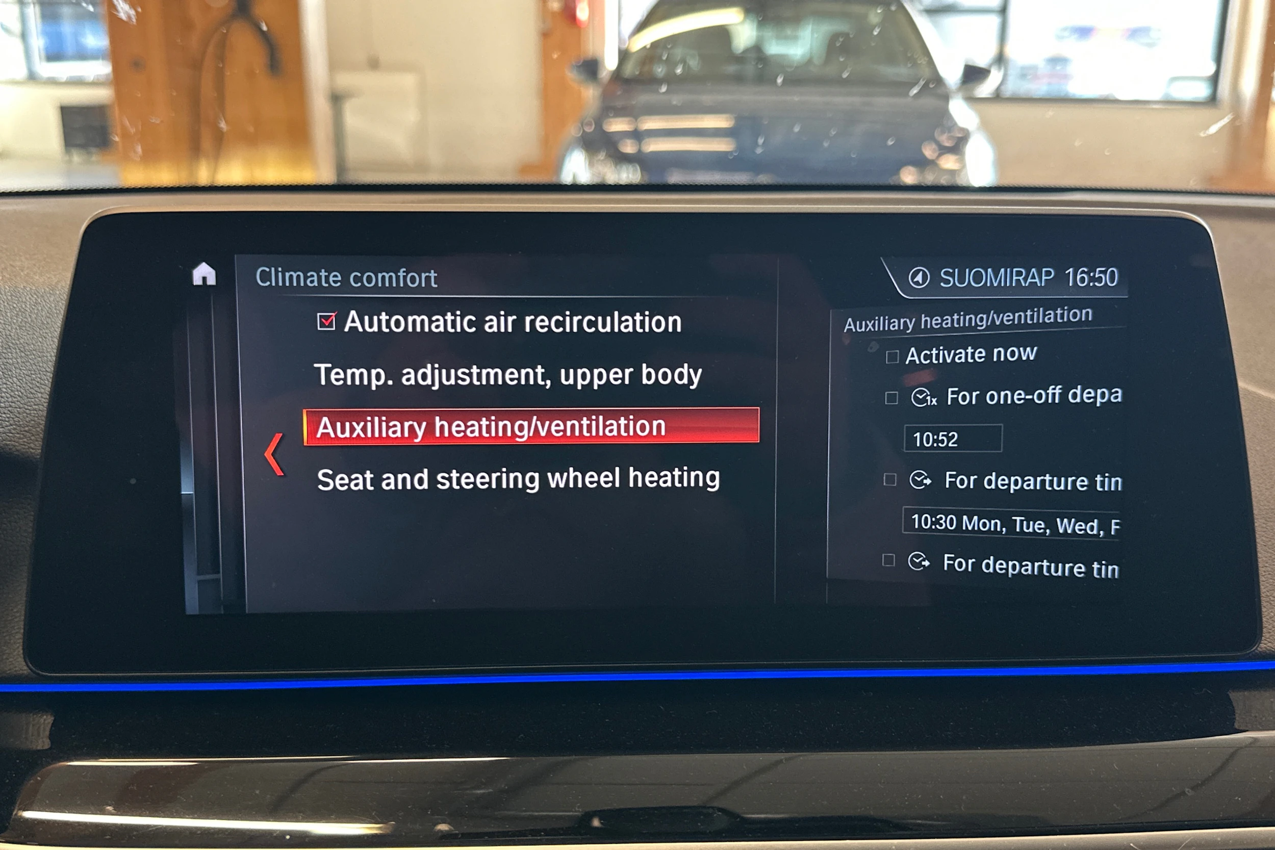 valkoinen BMW 520 2018 kuva 5.