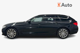 musta BMW 520 2019 kuva 5.