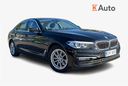 musta BMW 520 2019 kuva 1.