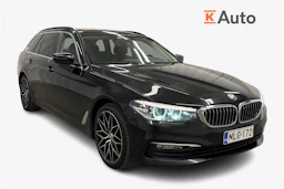 Musta BMW 520 2019 kuva 1.