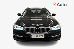 Musta BMW 520 2019 kuva 4.