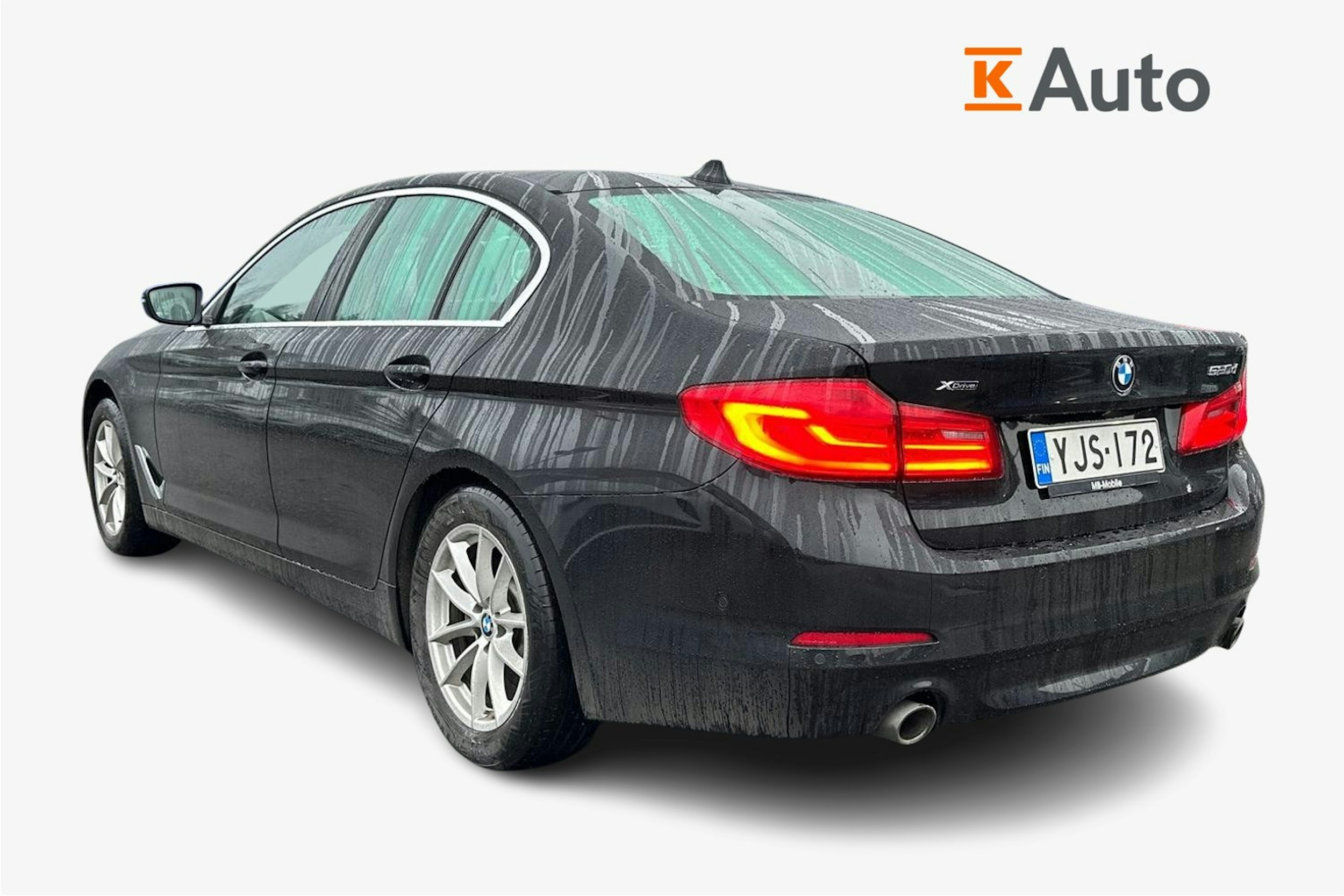 Musta BMW 520 2019 kuva 2.