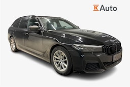 musta BMW 520 2020 kuva 1.