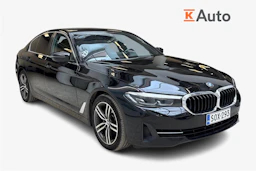 musta BMW 520 2022 kuva 1.