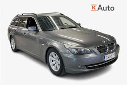 Harmaa BMW 523 2008 kuva 1.