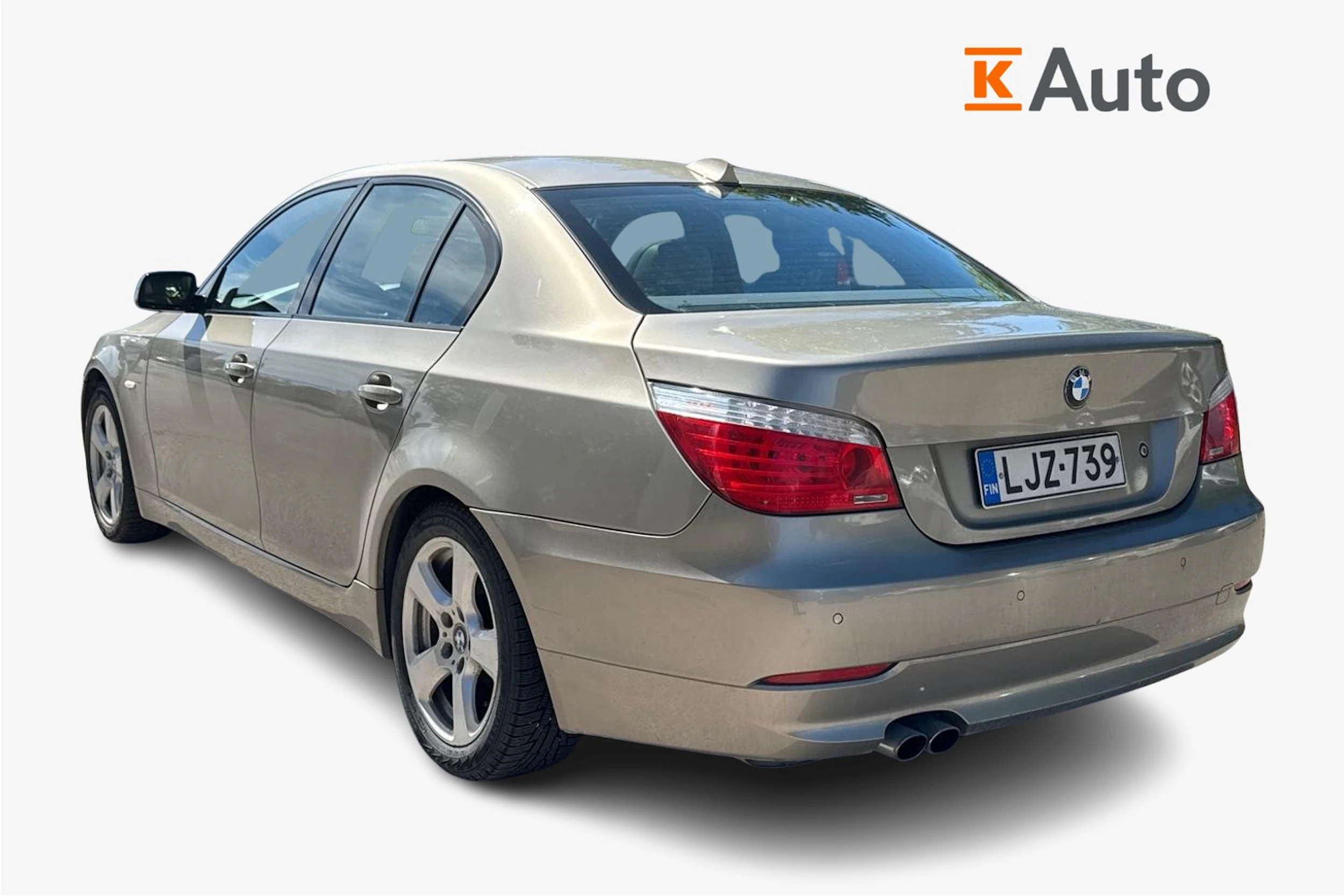 ruskea (beige) BMW 525 2008 kuva 2.