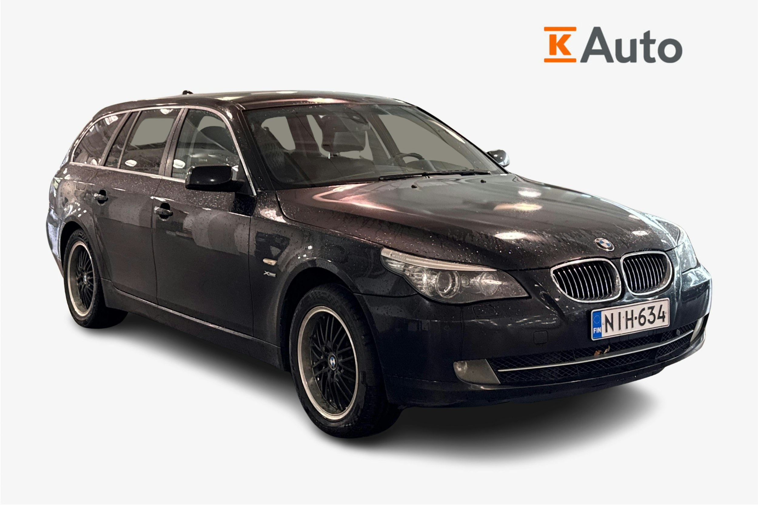 musta BMW 525 2008 kuva 1.