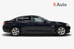 Musta BMW 525 2012 kuva 5.