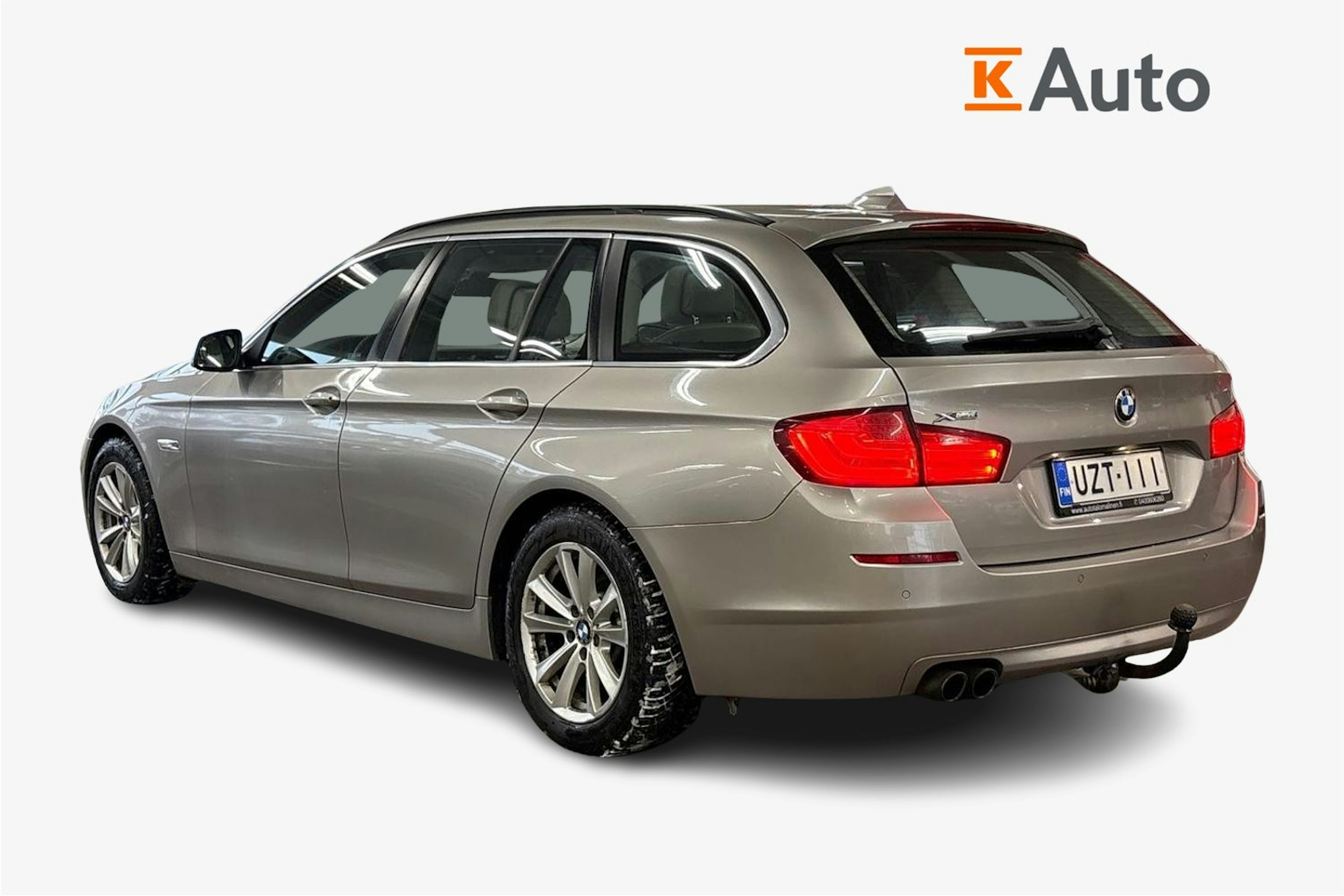 Ruskea (beige) BMW 525 2012 kuva 2.