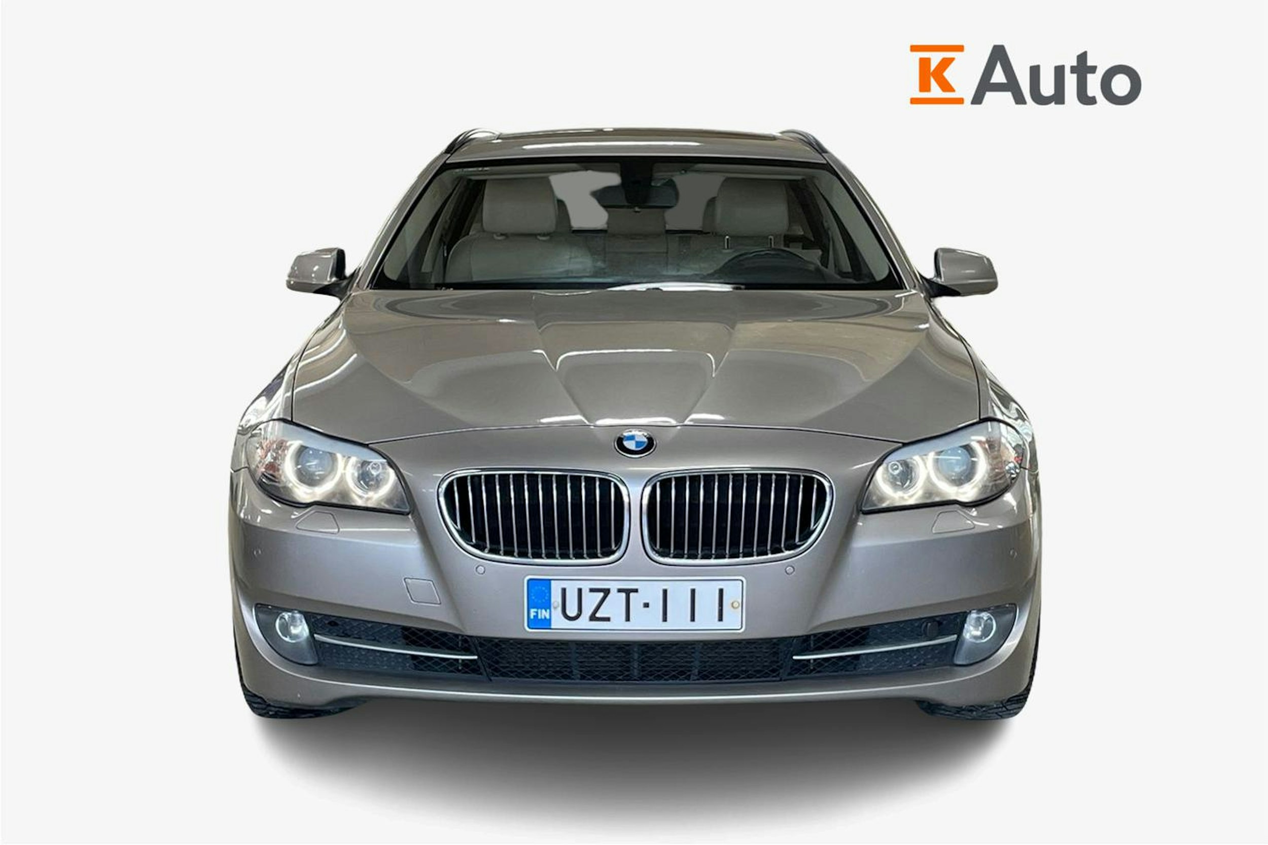 Ruskea (beige) BMW 525 2012 kuva 5.