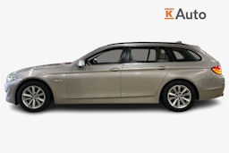 Ruskea (beige) BMW 525 2012 kuva 6.