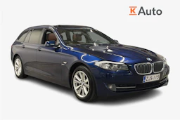 sininen BMW 525 2012 kuva 1.