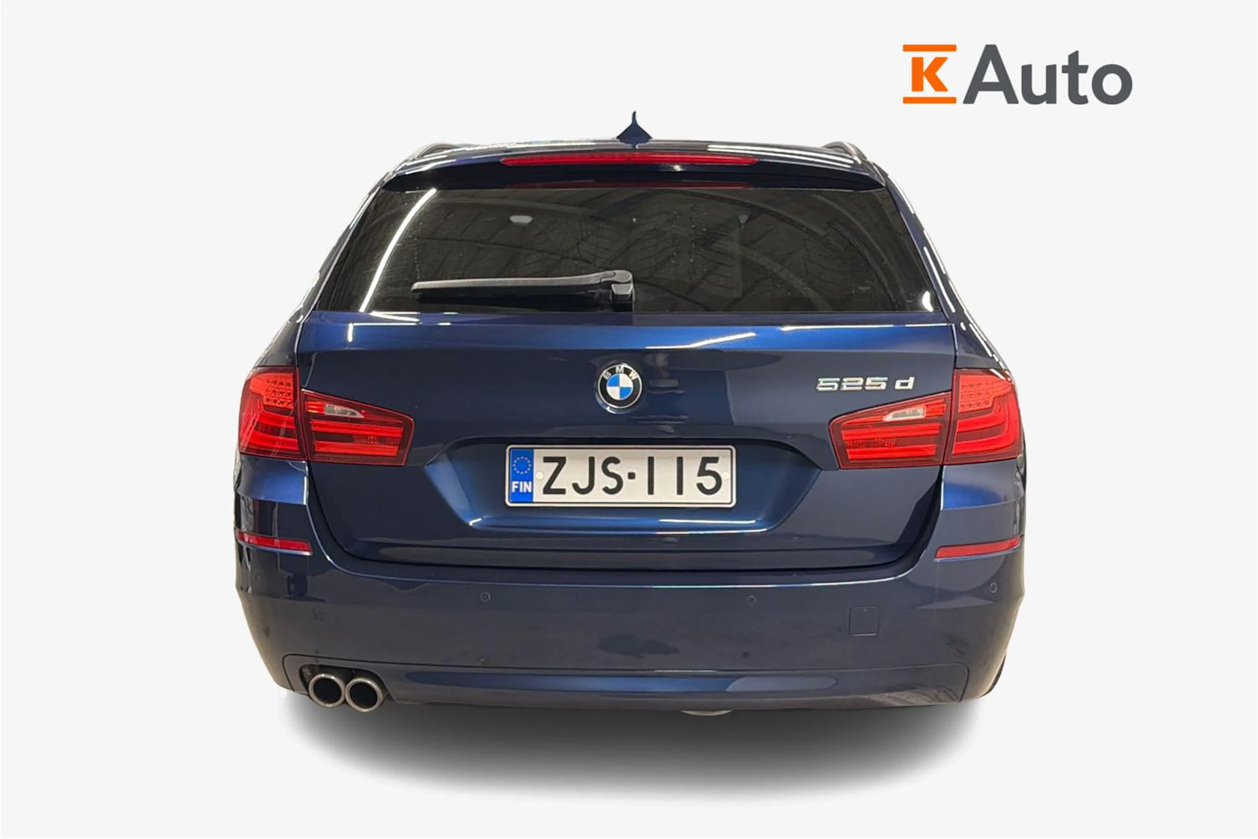 sininen BMW 525 2012 kuva 3.