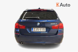 sininen BMW 525 2012 kuva 3.