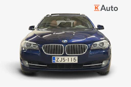 sininen BMW 525 2012 kuva 4.
