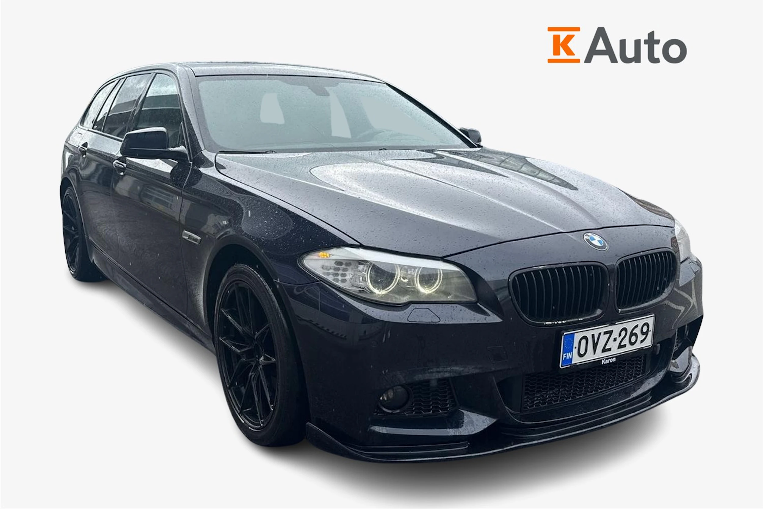Musta BMW 525 2013 kuva 1.