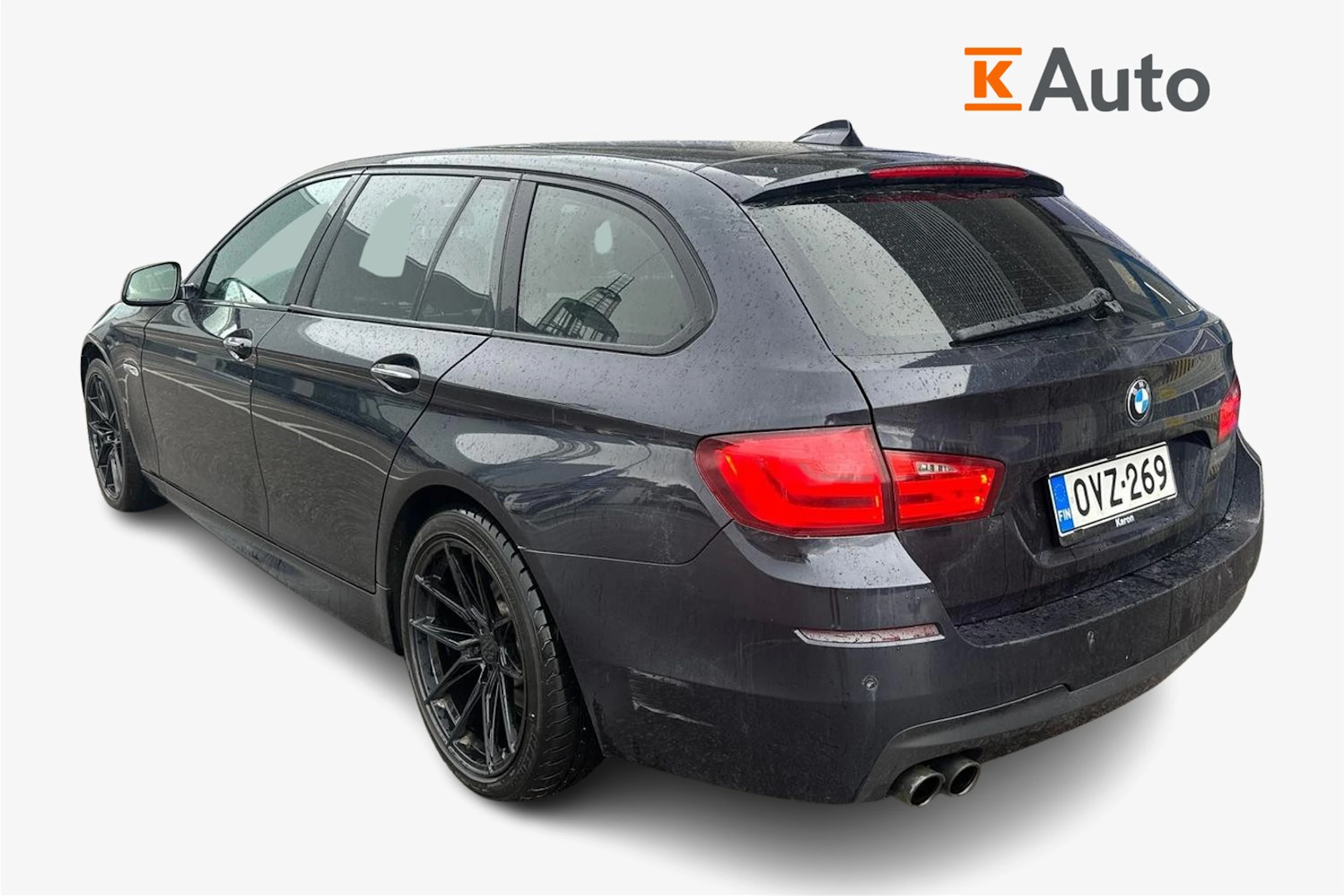 Musta BMW 525 2013 kuva 2.