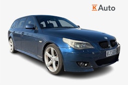 sininen BMW 530 2007 kuva 1.