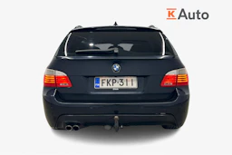 musta BMW 530 2008 kuva 3.