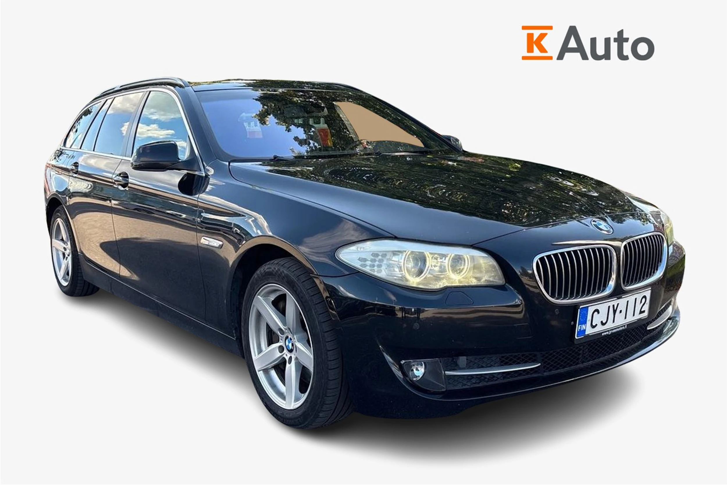 musta BMW 530 2011 kuva 1.
