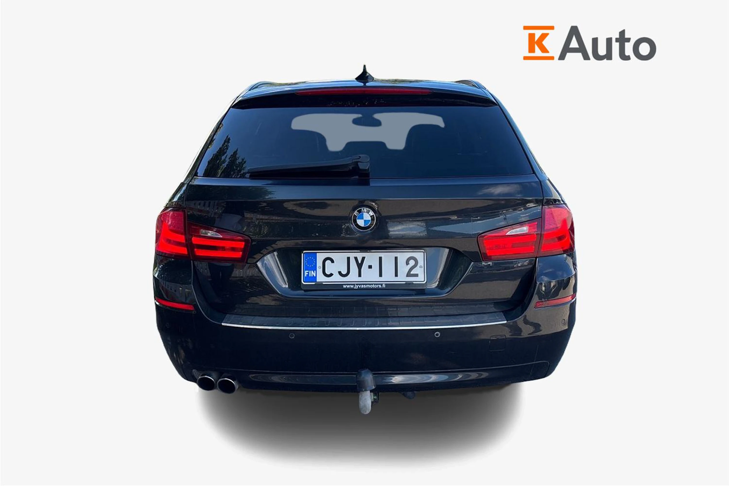 musta BMW 530 2011 kuva 3.
