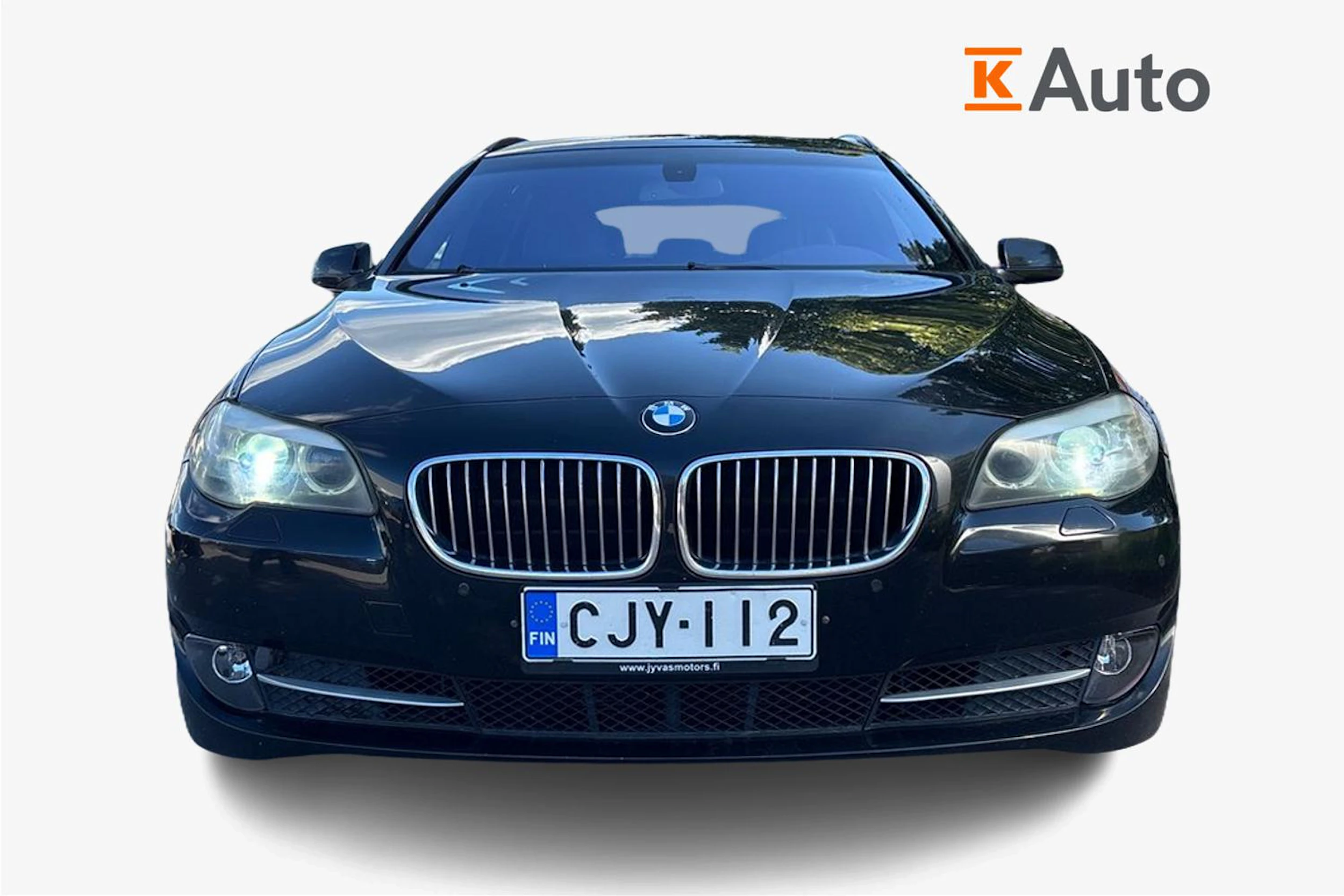 musta BMW 530 2011 kuva 4.