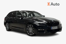 Musta BMW 530 2017 kuva 1.