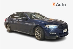 sininen BMW 530 2018 kuva 1.