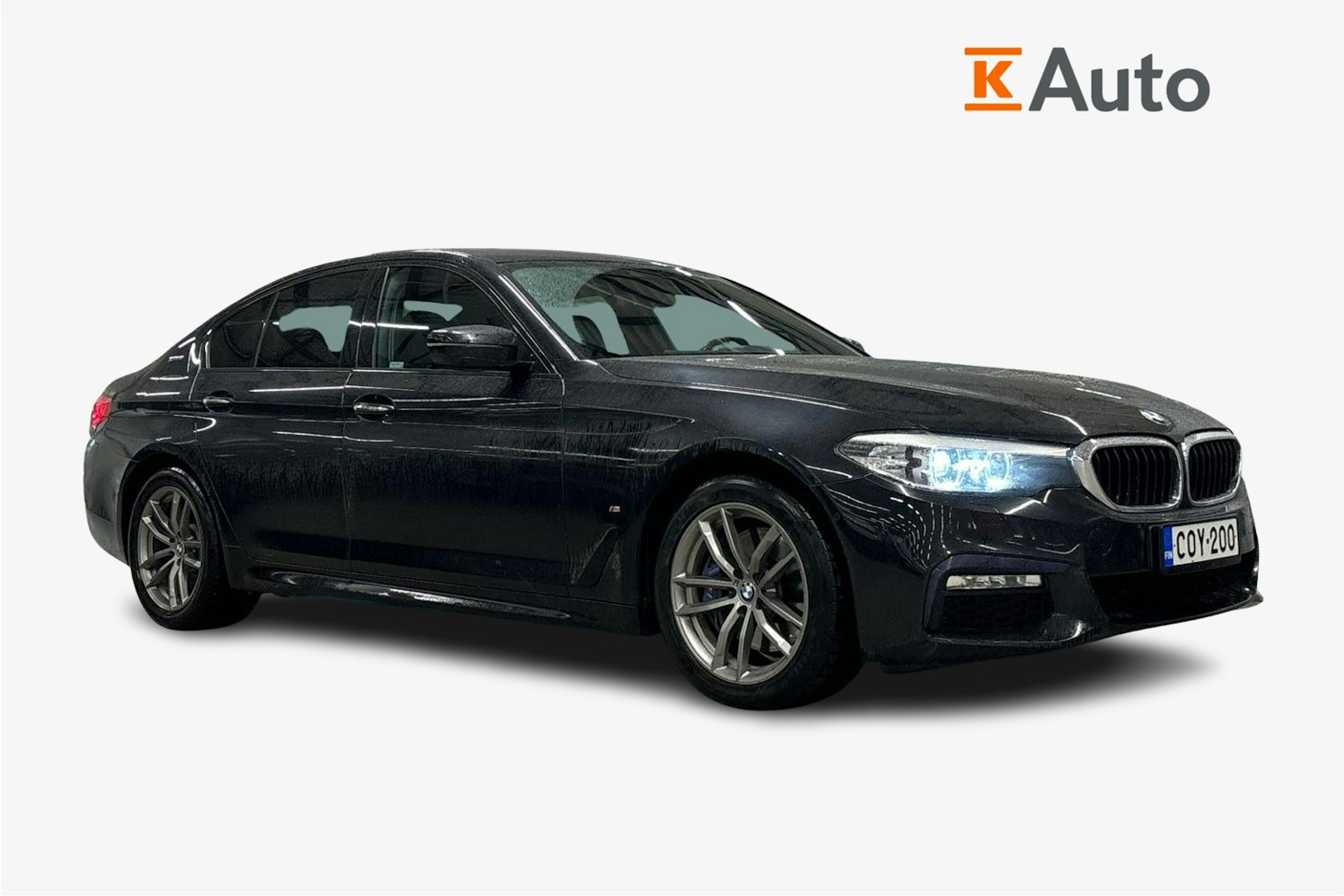 musta BMW 530 2018 kuva 1.