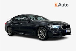 musta BMW 530 2018 kuva 1.