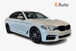valkoinen BMW 530 2018 kuva 1.