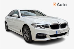 valkoinen BMW 530 2018 kuva 1.